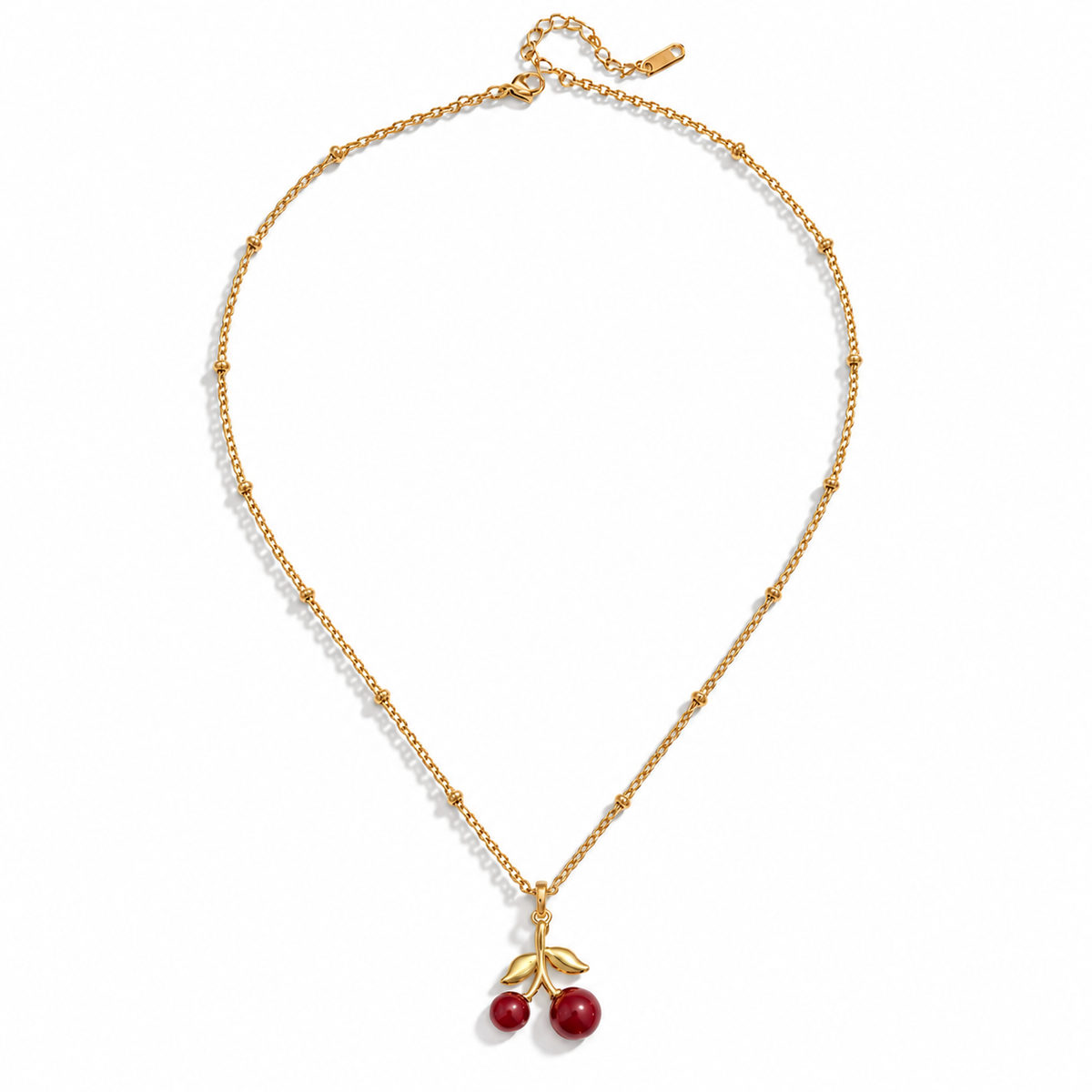 Classic Cherry Necklace