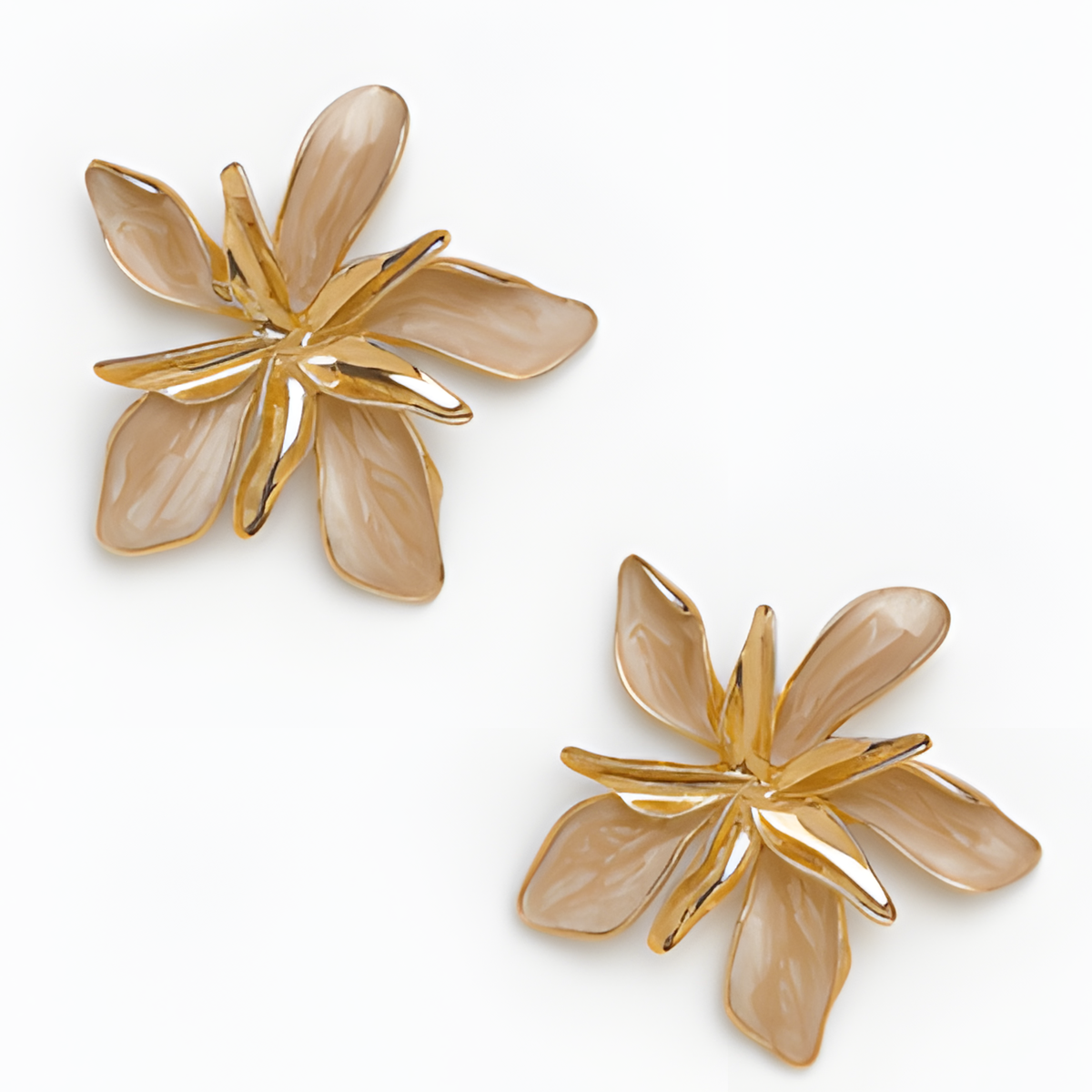 Champagne Bloom Earrings
