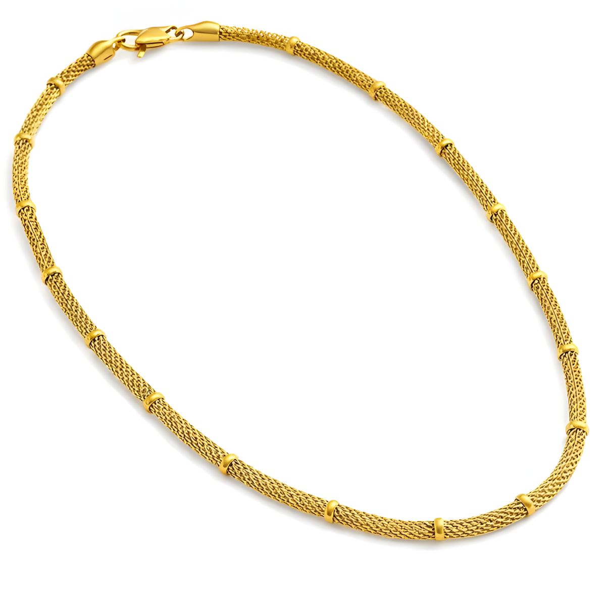 Golden Mesh Necklace