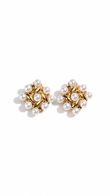 Pearl Weave Earrings