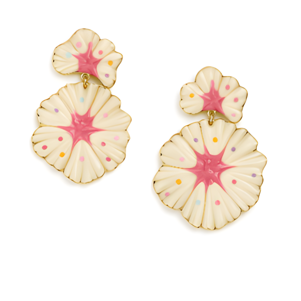 Pearl Flower Earrings