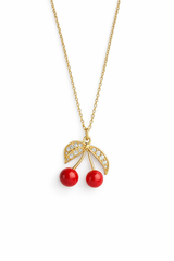 Necklace Cherry Kiss