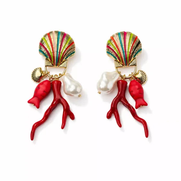 Coral Reef Earrings