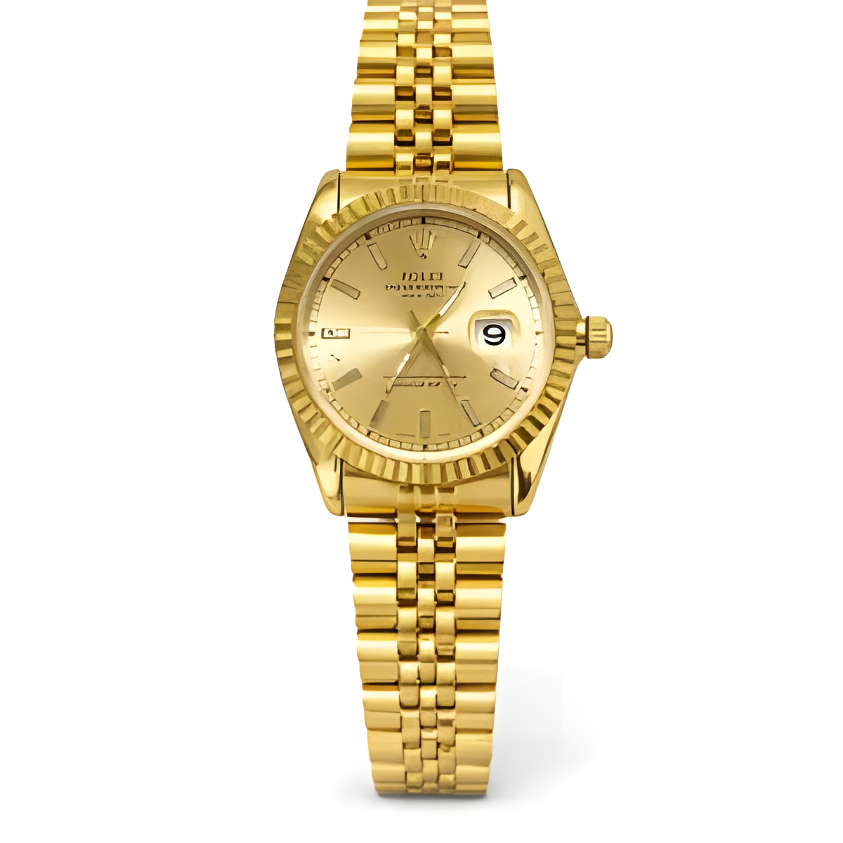 Golden Watch Rolex Woman