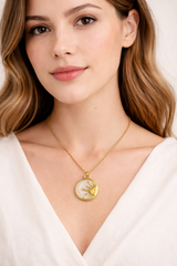 Golden Sun Glow Necklace