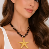 Tortoise Starfish Necklace
