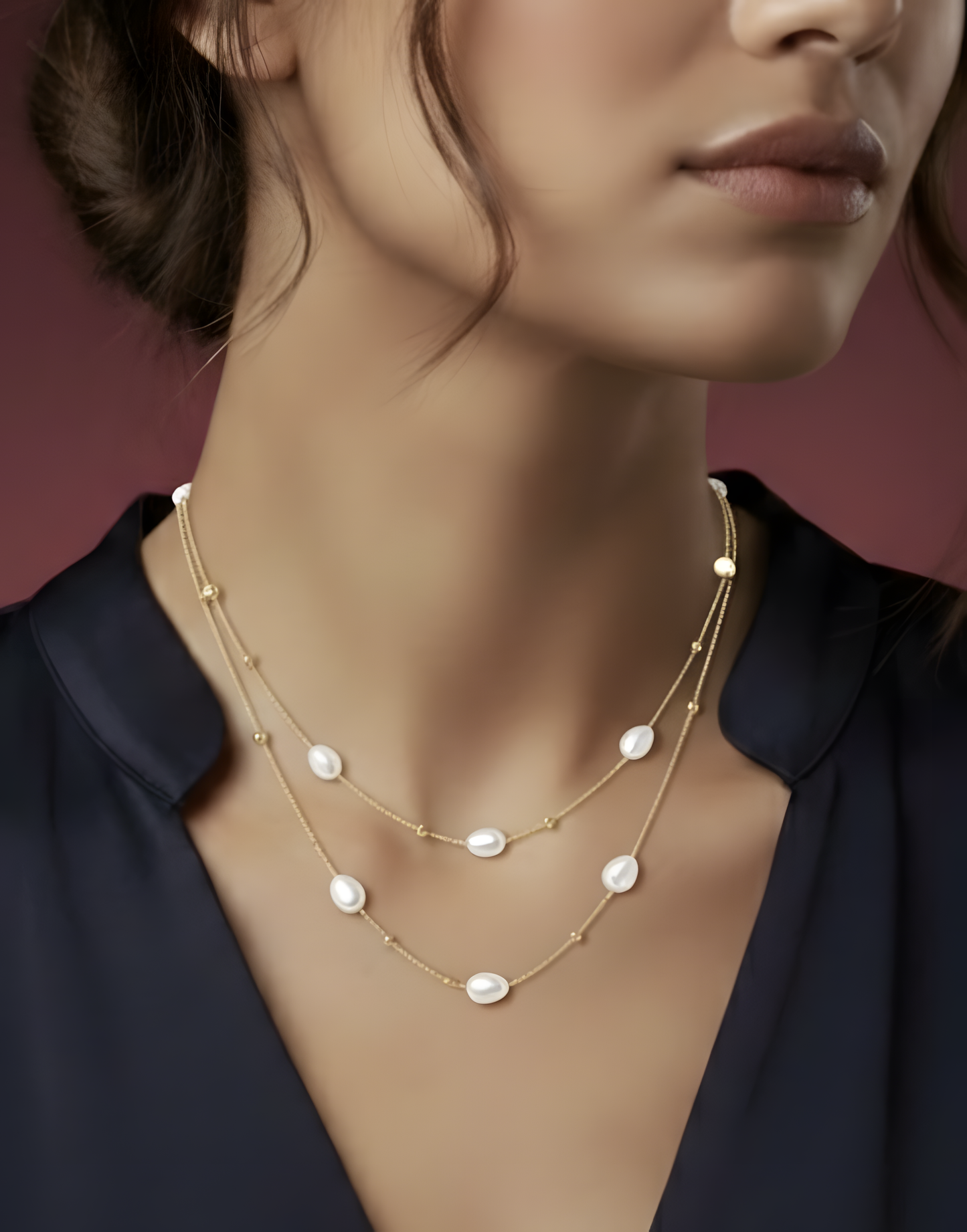 Pearl Touch Necklace