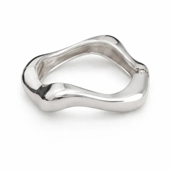 Silver Flow Bangle