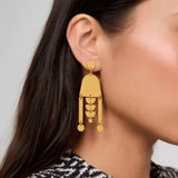 Golden Arch Drop Earring
