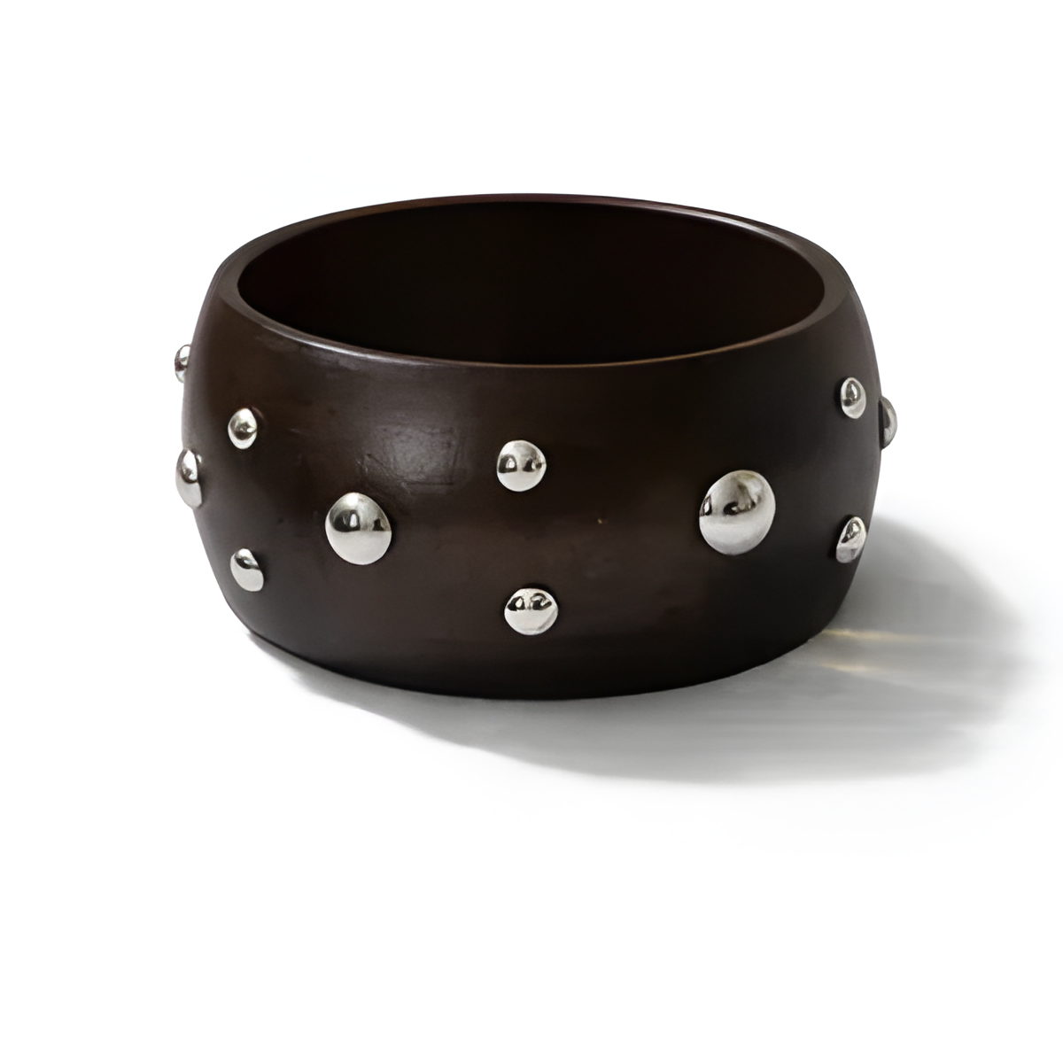 Brown Wood Bangle