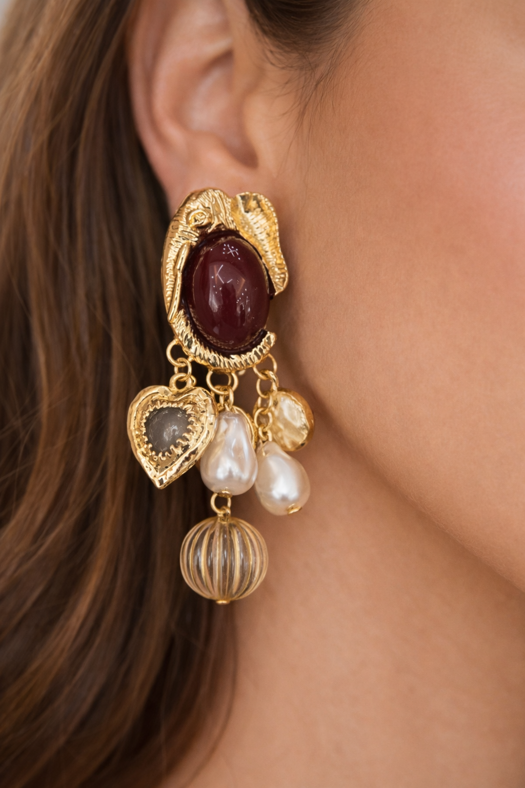 Royal Elephant Earrings
