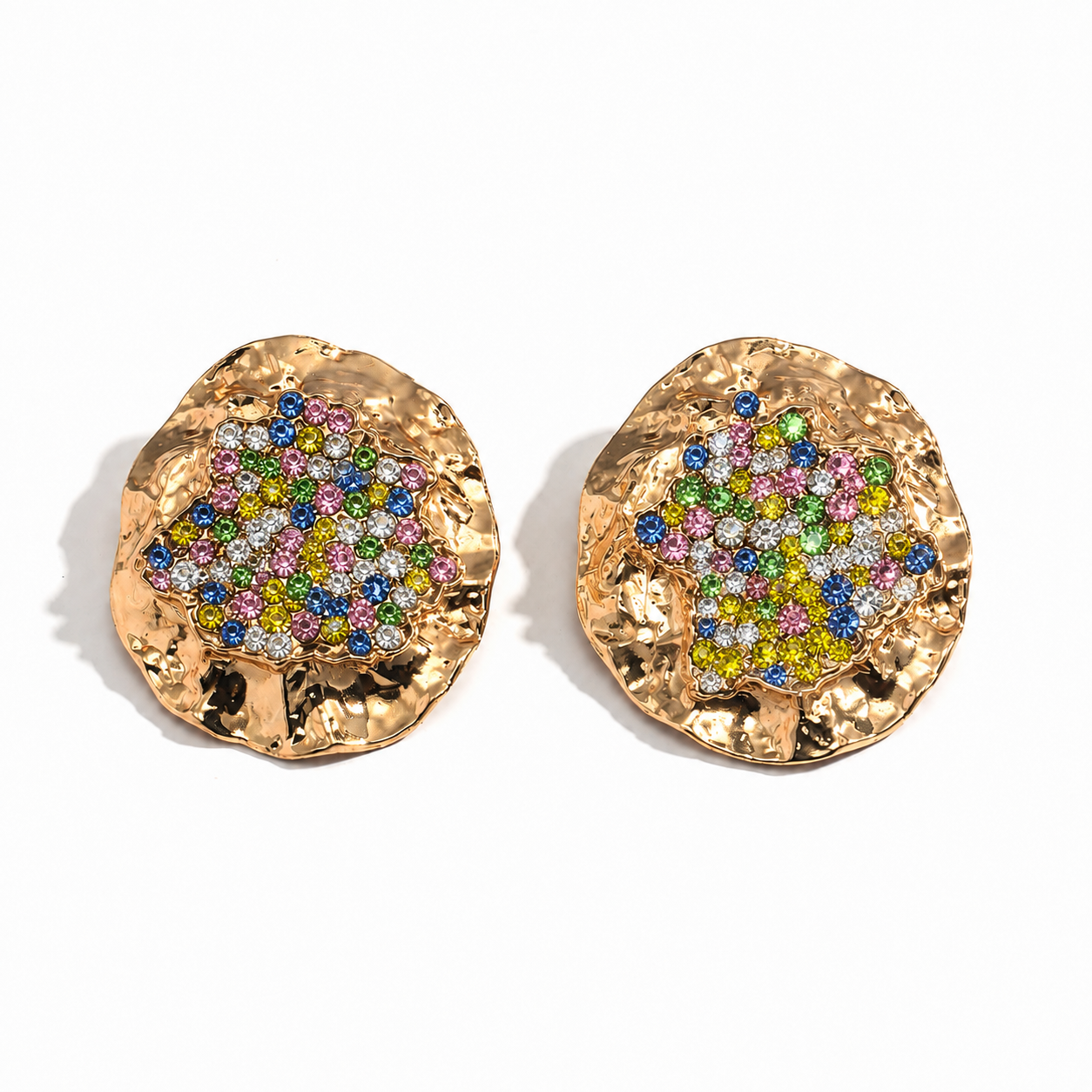 Rainbow Bloom Earrings