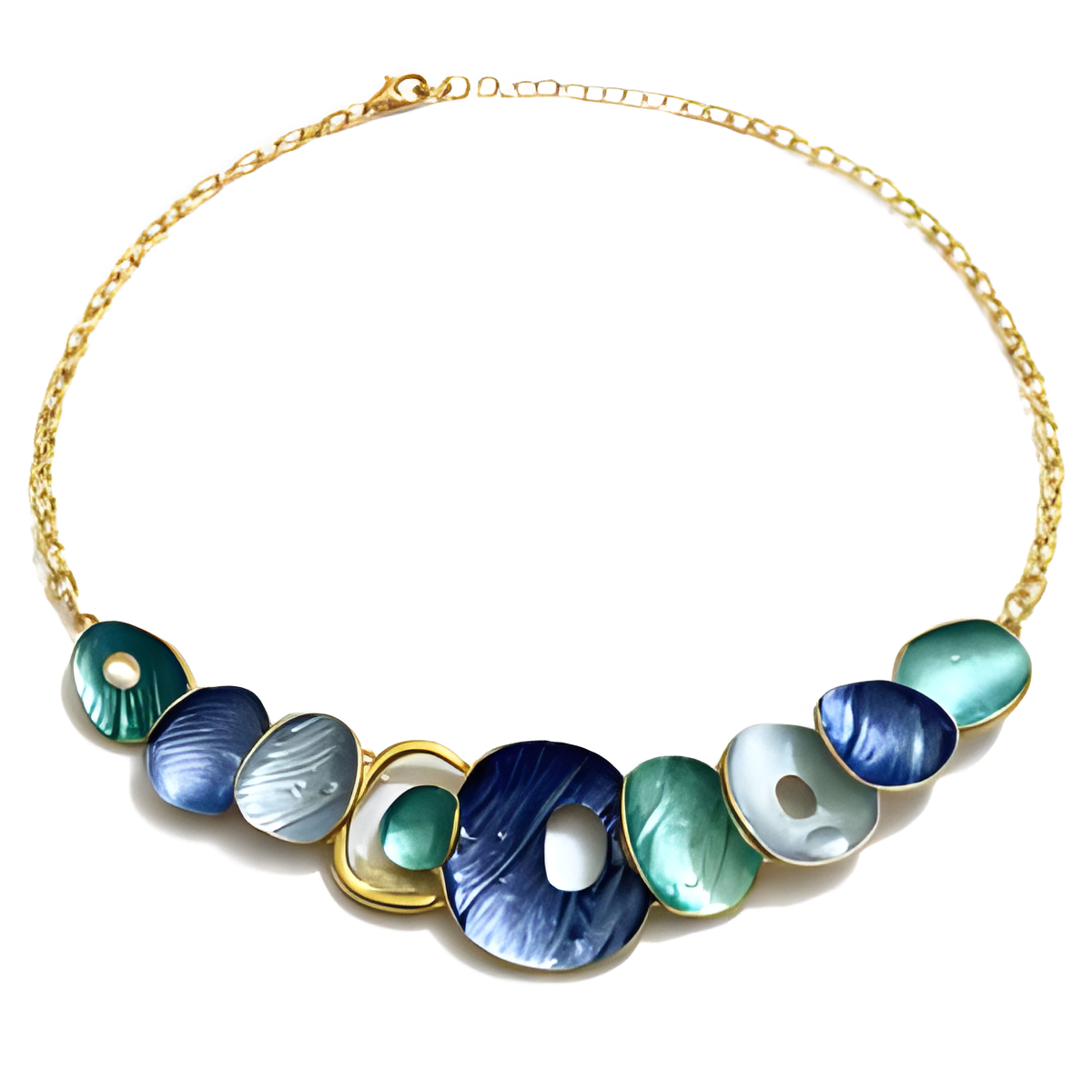 Ocean Pebble Necklace