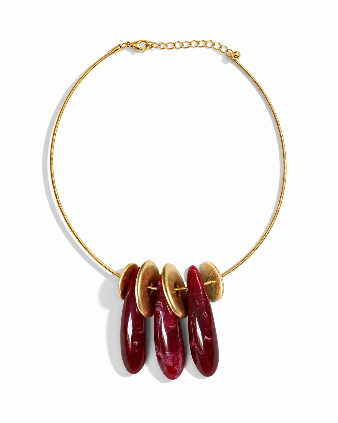 Ruby Drop Choker