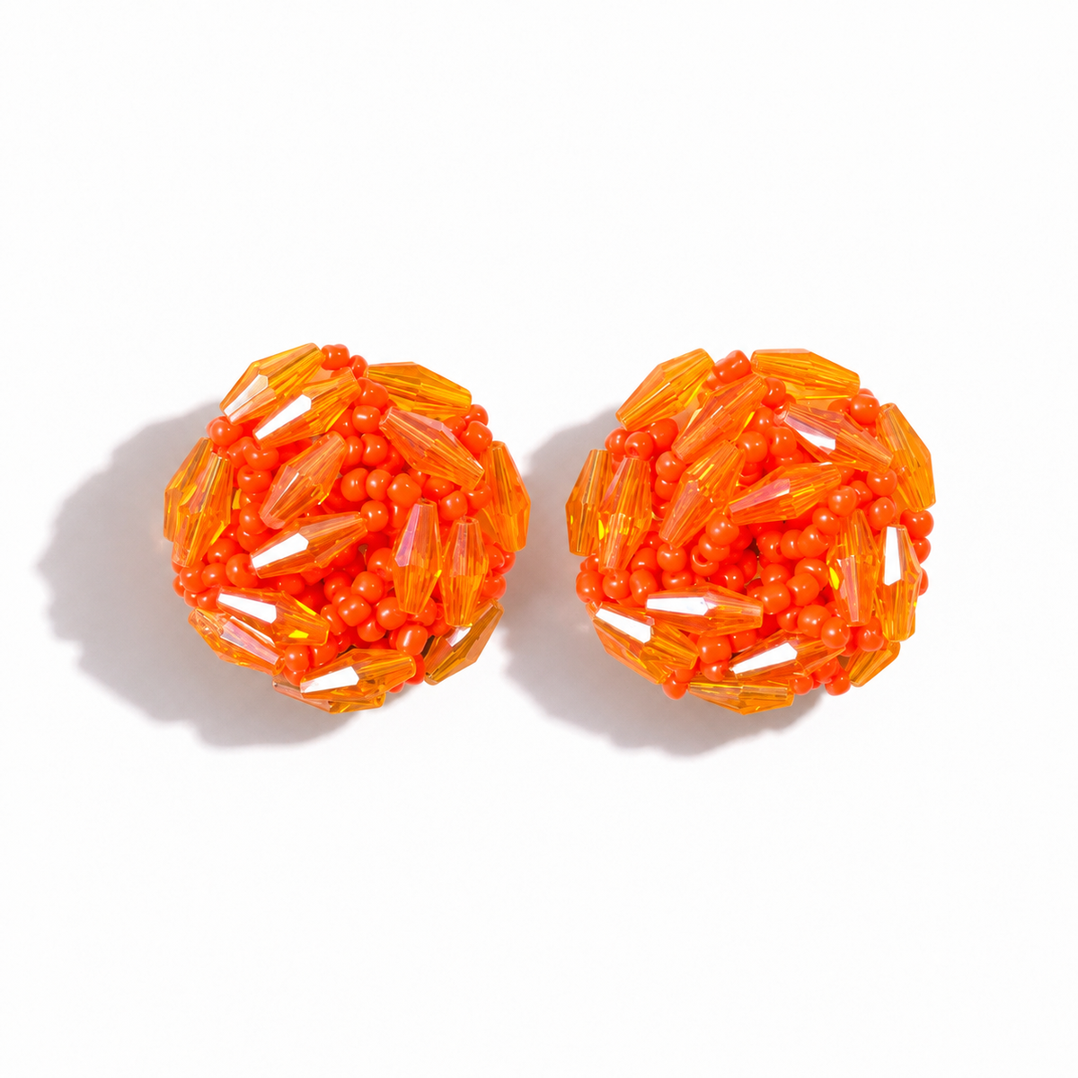 Tangerine Spark Earrings