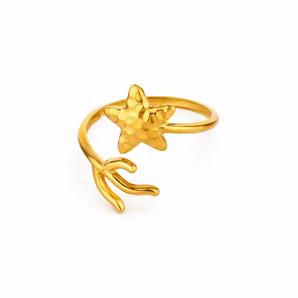 Sea Star Wrap Ring