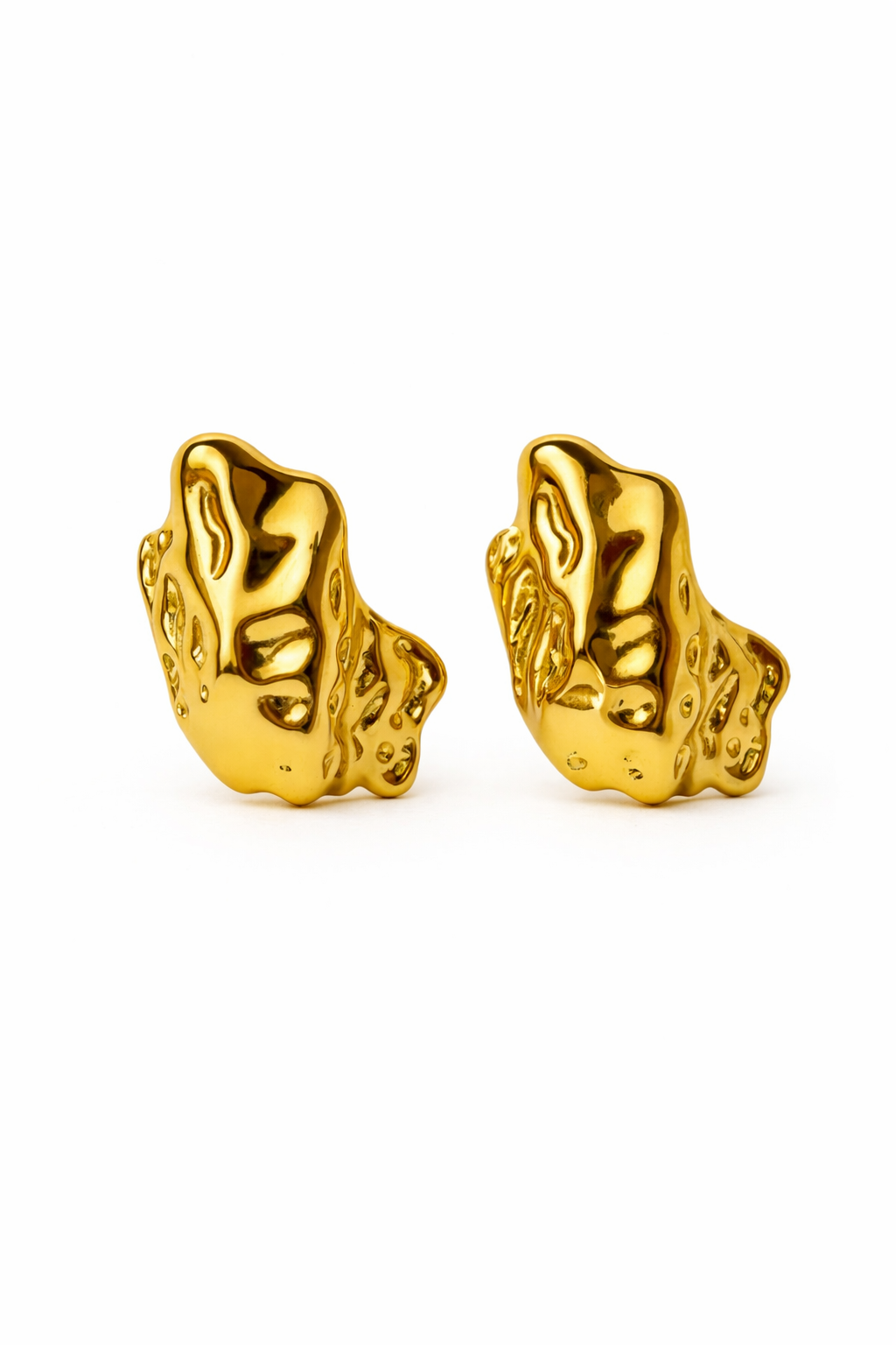 Golden Chain Hoops