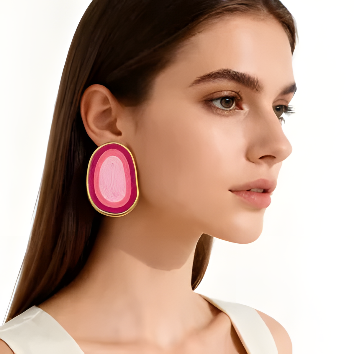 Pink Aura Earrings