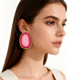 Pink Aura Earrings