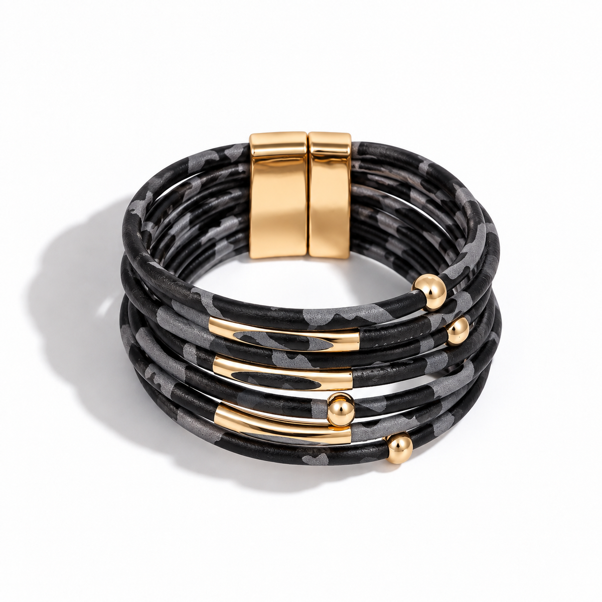 Midnight Camo Multi-Strand Bracelet