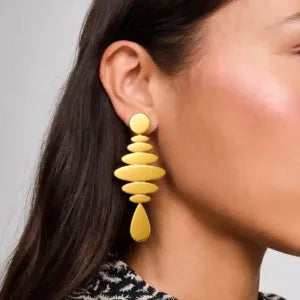 Golden Sun Layers Earring
