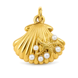 Shell Pearl small Earrings