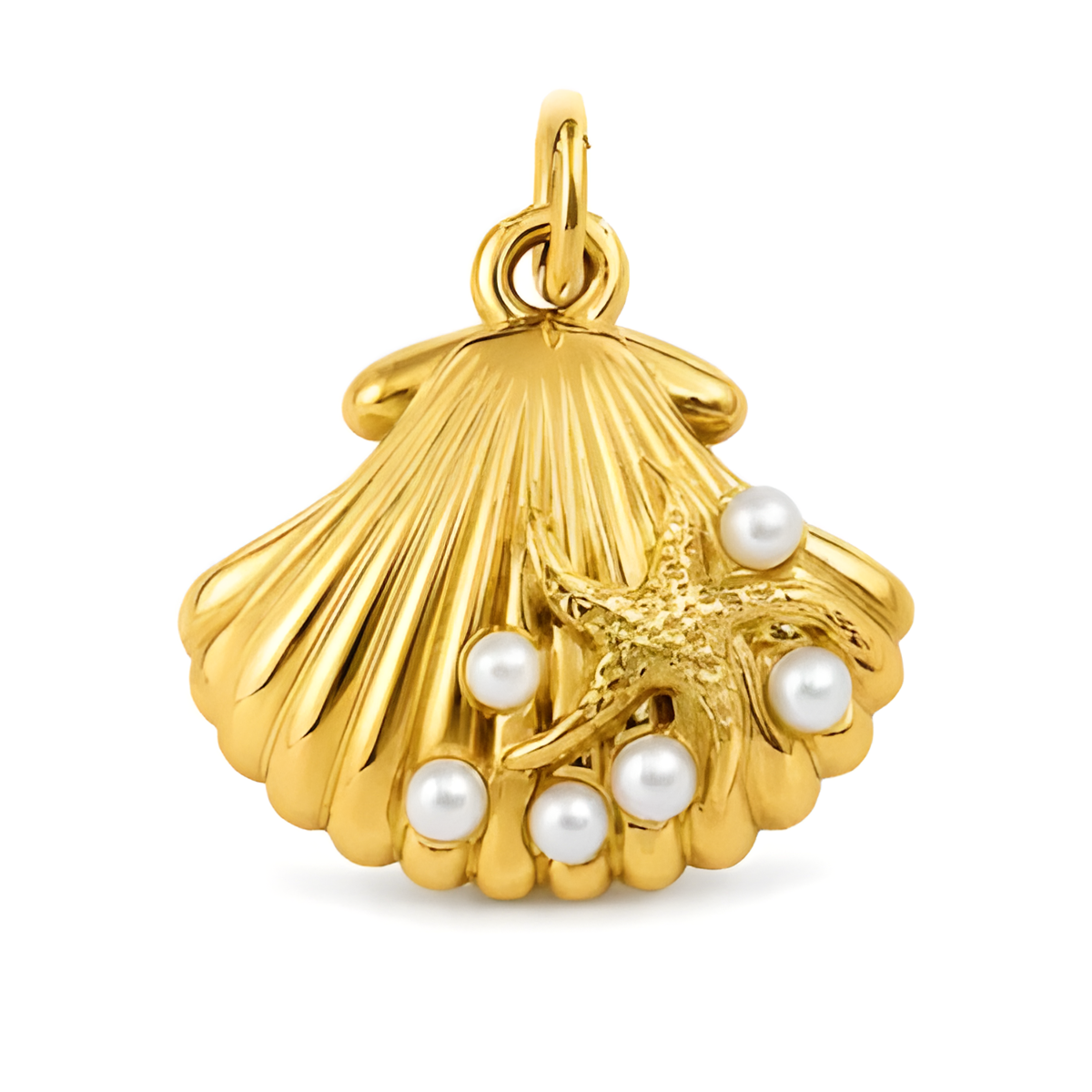 Shell Pearl small Earrings