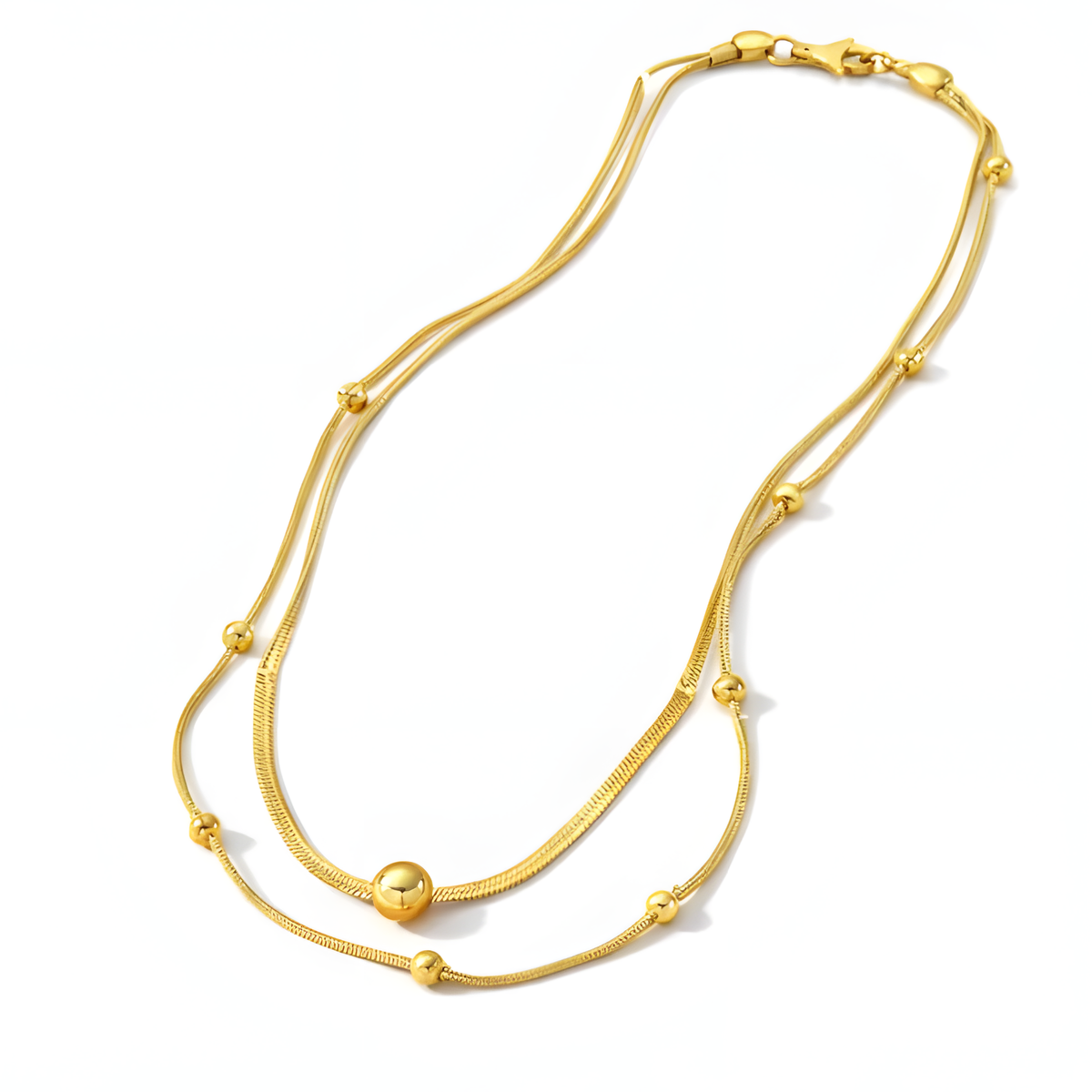 Golden Layers Necklace