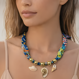 Ocean Boho Charm Necklace