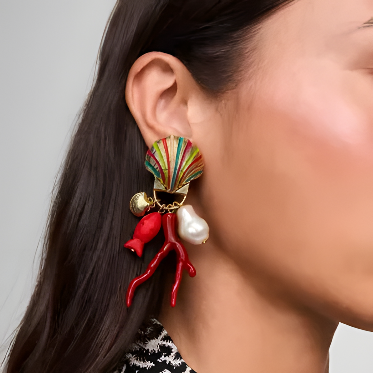 Coral Reef Earrings