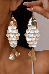 Fish Shell Earrings