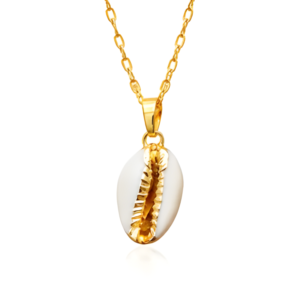 Golden Shell Necklace