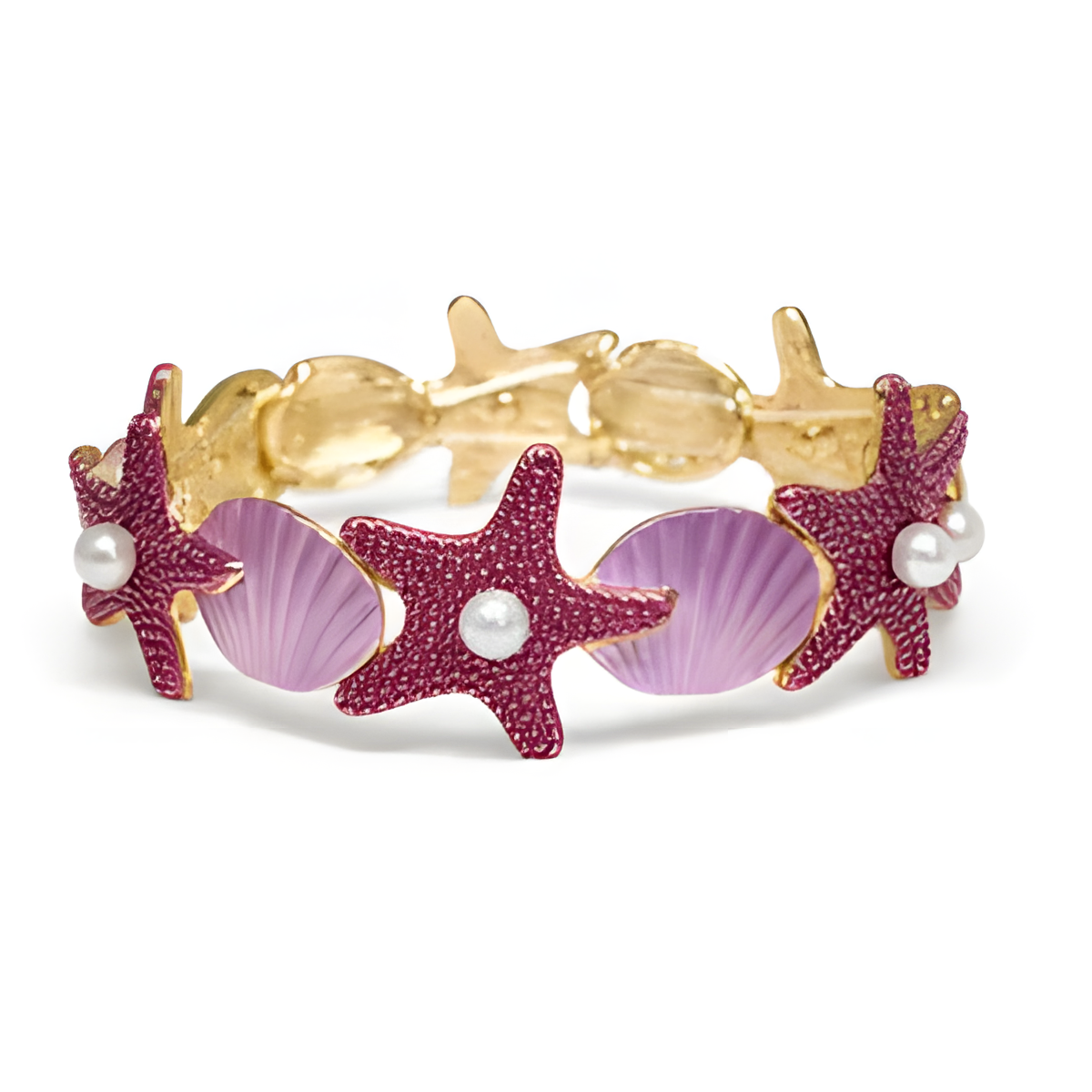 Pink Starfish Bracelet