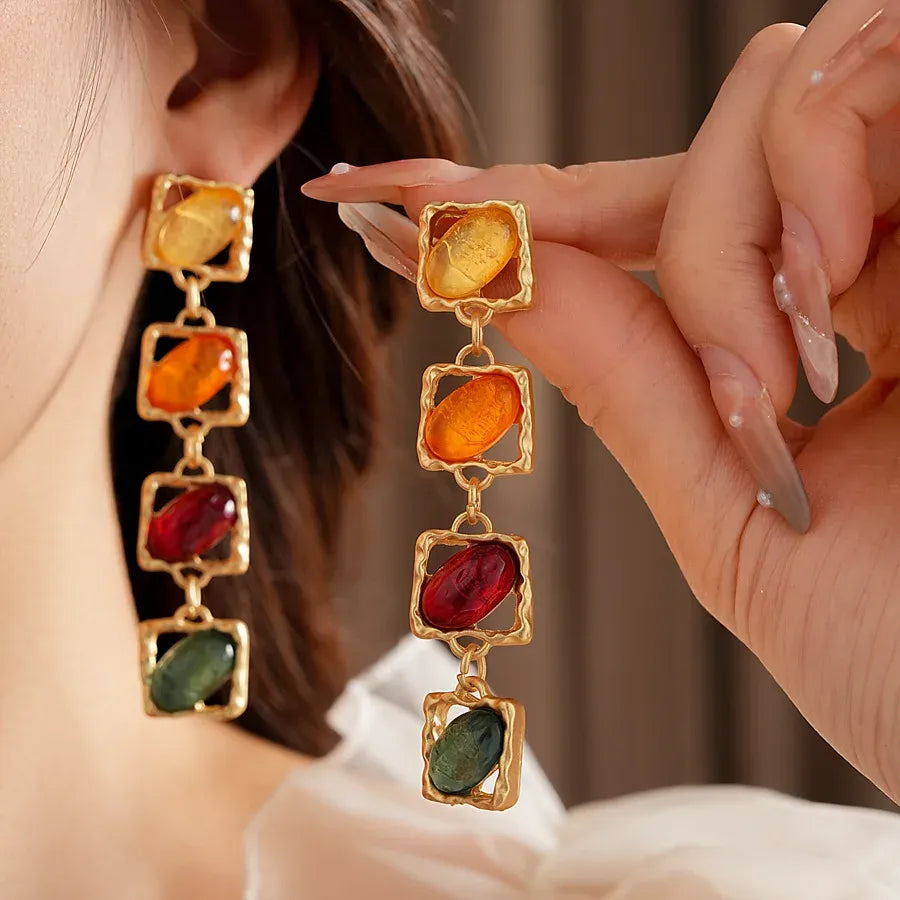 Sunset Mosaic Earrings