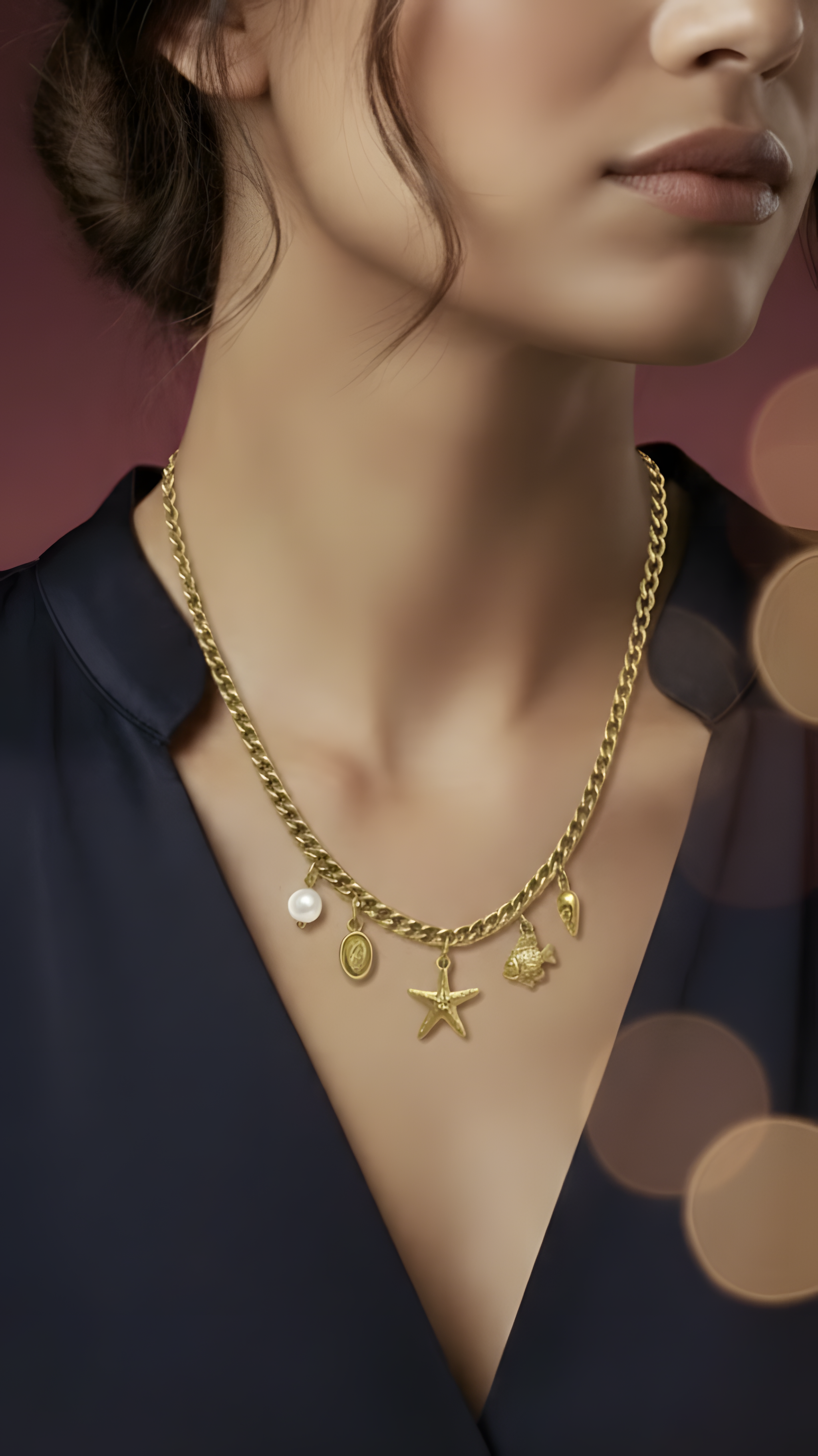 Ocean Charm Necklace