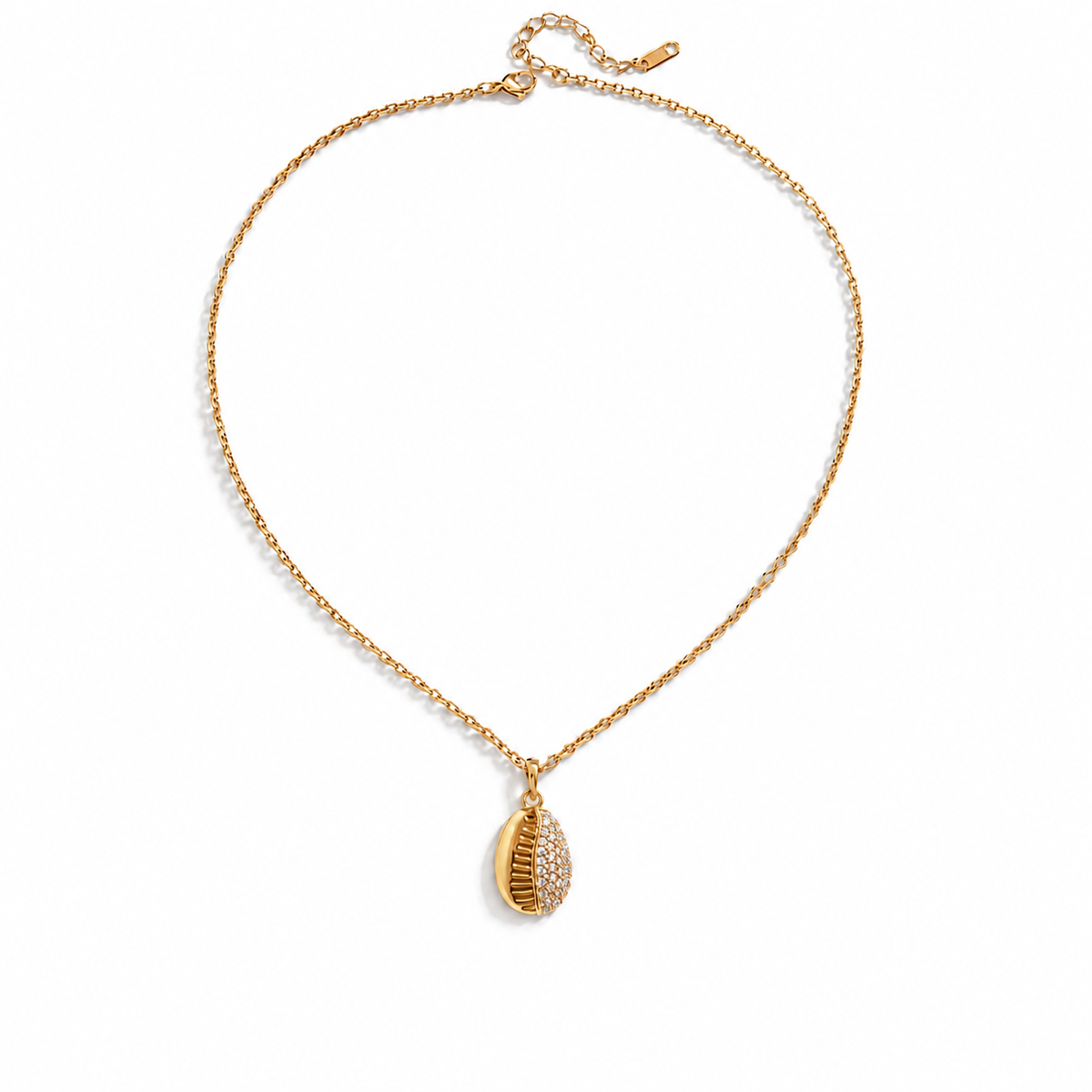 Golden Shell Necklace