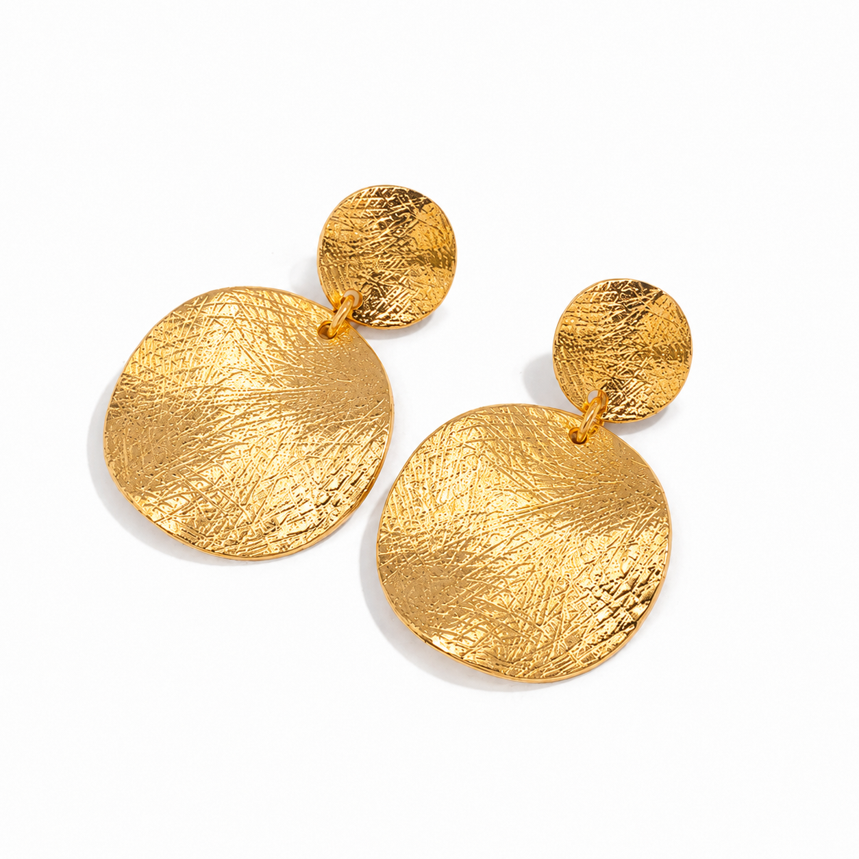Solara Textured Earrings