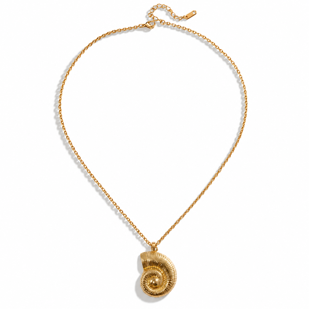 Spiral Shell Necklace