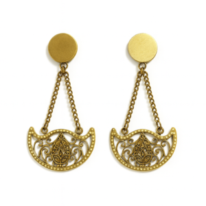Islamic Moon Earrings
