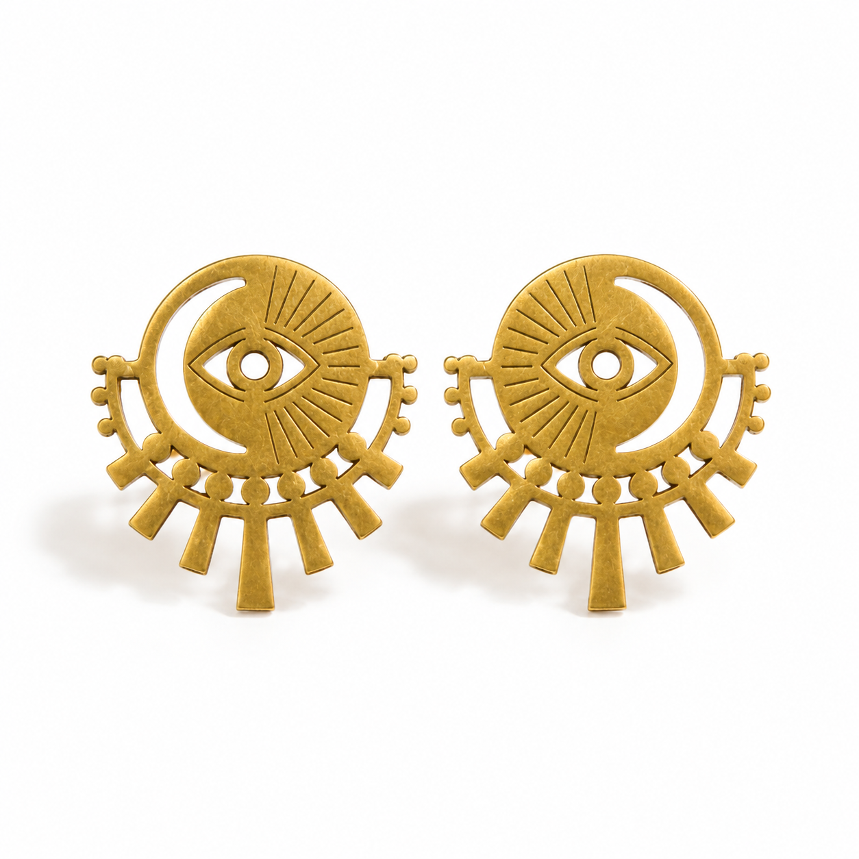 Earring Golden Eye