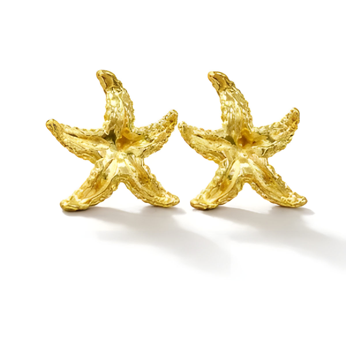 Golden Sea Star Earrings