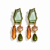 Olive Sunset Earrings