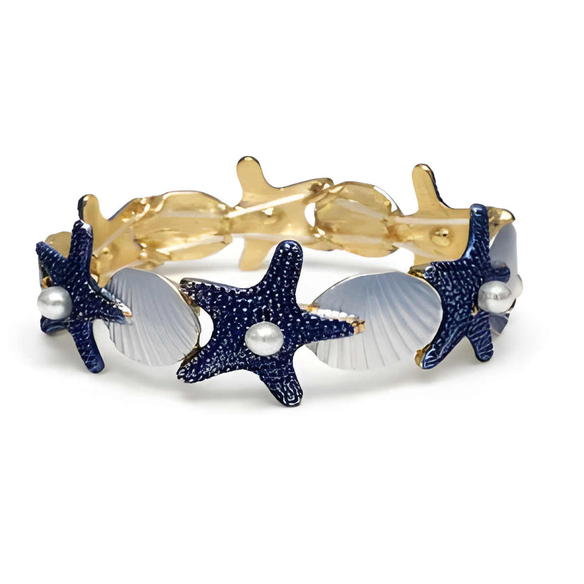 Starfish Pearl Bracelet