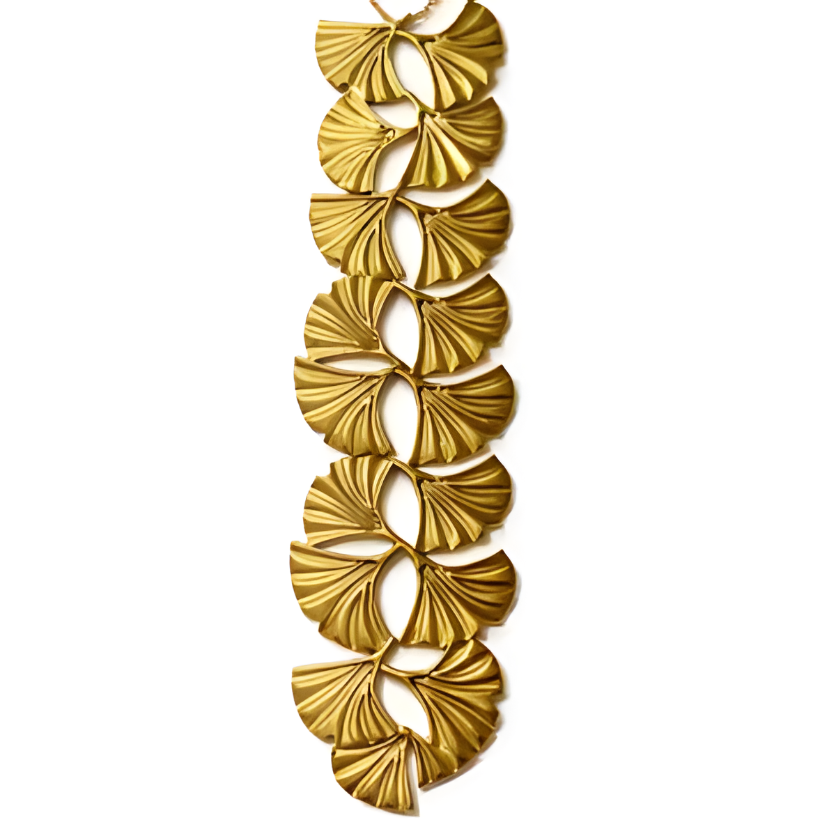 Golden Ginkgo Necklace