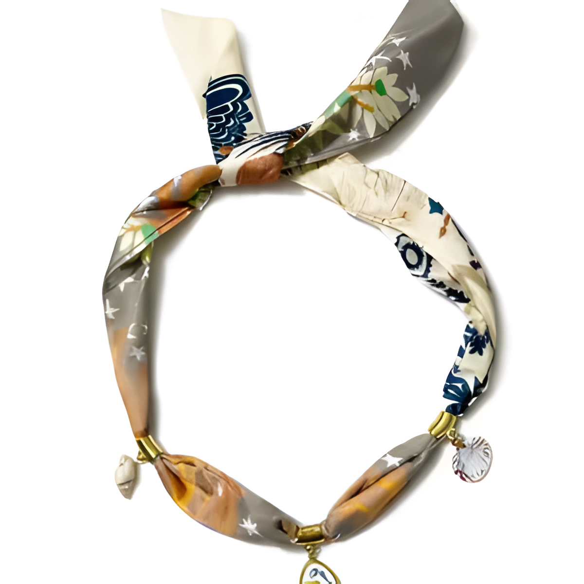 Ivory Boho Charm Necklace