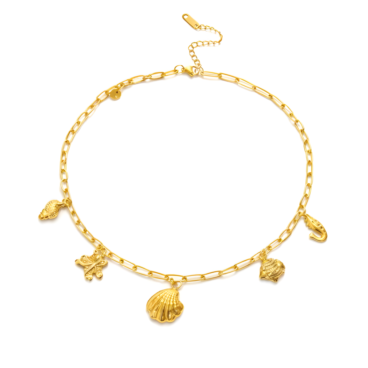Golden Shell Necklace
