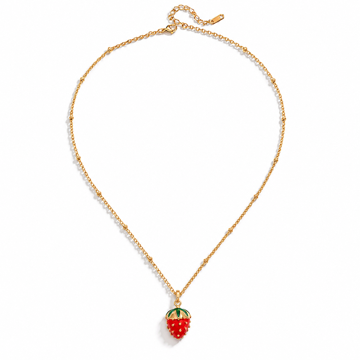 Strawberry necklace