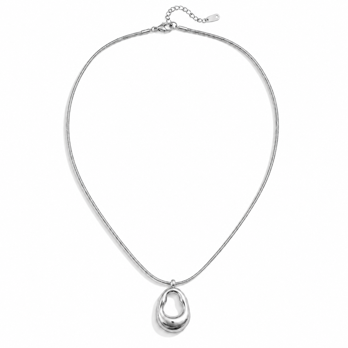 Fluid Loop Necklace
