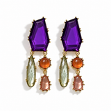 Royal Amethyst Earrings