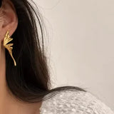 Golden Wings Earring